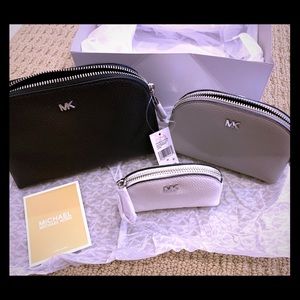 Authentic Michael Kors 3 piece Travel set. New!